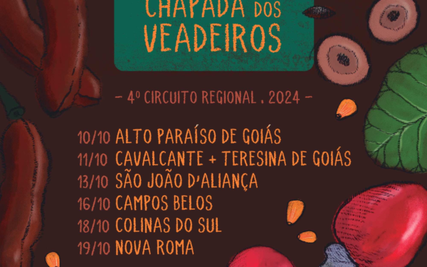 Chapada dos Veadeiros terá Feira de Sementes e Mudas