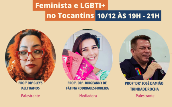 I Seminário Tocantinense de Gênero, Sexualidade e Direito ocorre em dezembro no Câmpus de Arraias (TO)