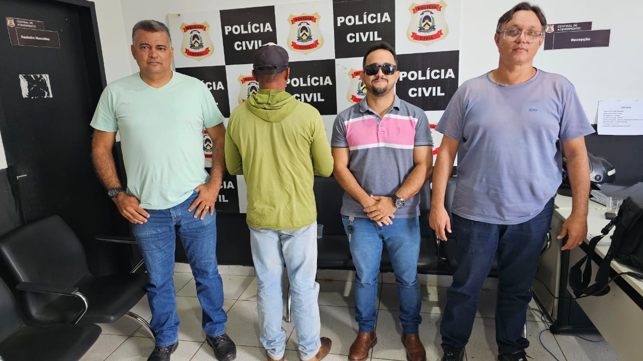 Polícia prende condenado por estupro de vulnerável em Ponte Alta do Tocantins