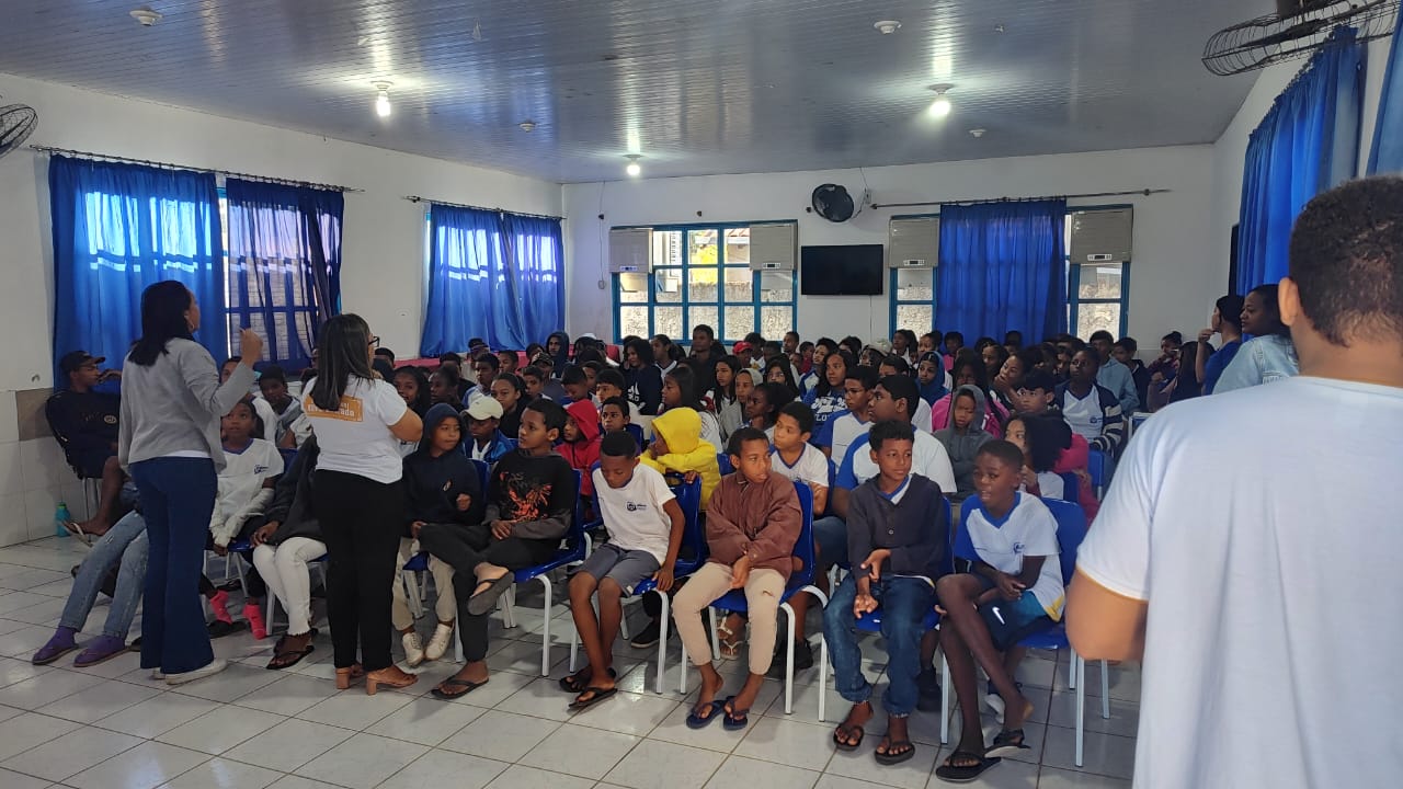 Em Arraias (TO), Polícia Civil ministra palestra sobre o combate à violência e exploração sexual infantojuvenil