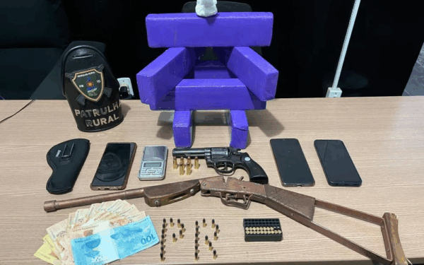 PM do Tocantins atuam em operação e frustra tráfico de drogas e armas em Novo Alegre (TO)
