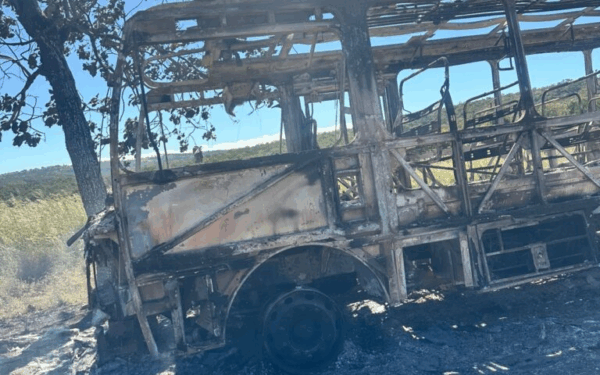 Ônibus escolar é incendiado em Guarani de Goiás e prefeitura repudia ato de vandalismo