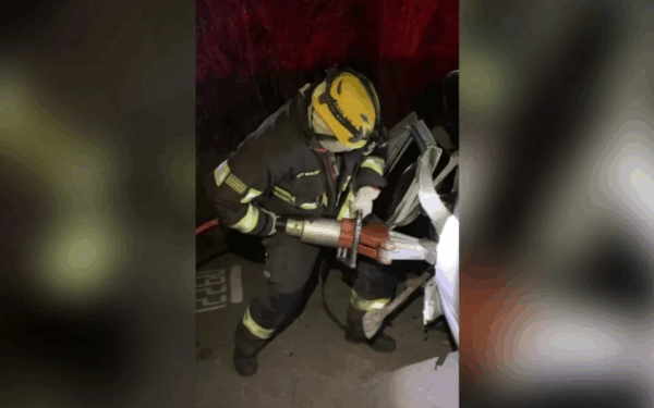 Acidente fatal na BR-020 entre o distrito de Rosário e a cidade de Posse (GO)