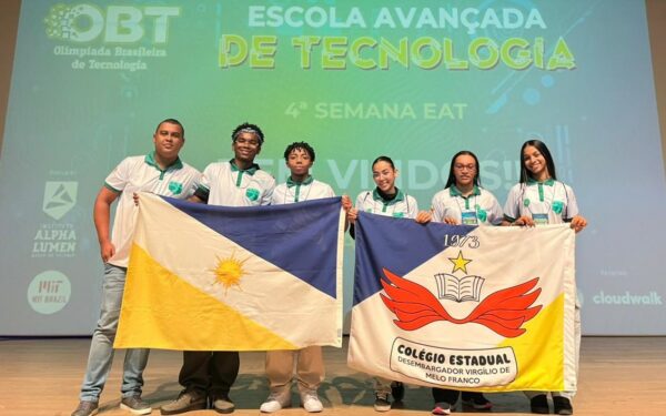Estudantes de Paranã (TO) apresentam projeto na Semana Escola Avançada de Tecnologia, em São Paulo