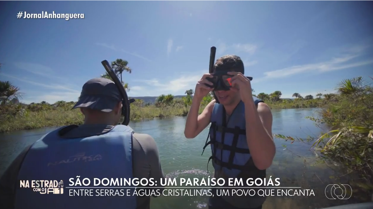 São Domingos ganha destaque na TV e se projeta como novo destino turístico de Goiás