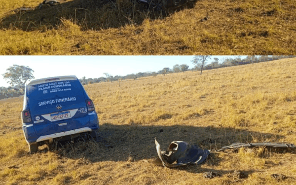 Acidente é registrado no trevo da GO-447, em Monte Alegre de Goiás