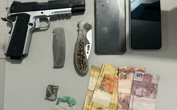 Polícia Civil e PM prendem suspeito de tráfico de drogas em Campos Belos (GO)